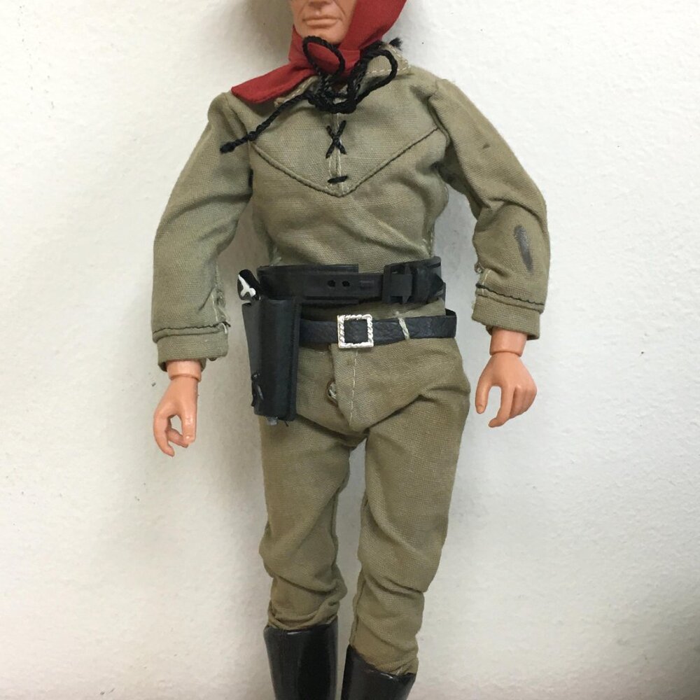 Vintage 1970's Lone Ranger Action Figure w/Missing Mountain Climber - 10" tall - Picture 2 of 10